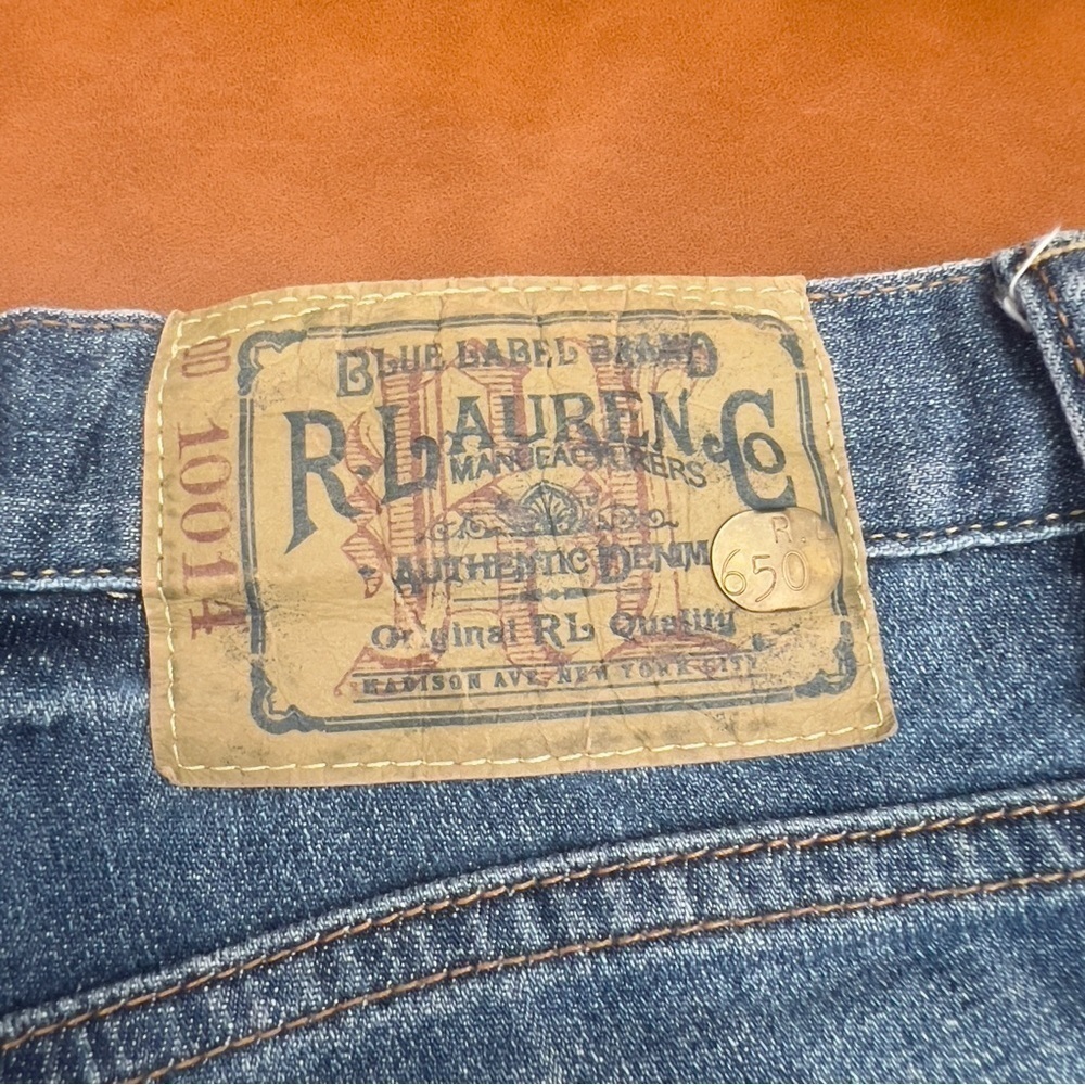Ralph Lauren Sport Women’s Jeans Sz 26 Sz 4 Blue Label Thompson 650 Medium Wash - Picture 9 of 13